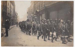 Scout Troop Marching in Cambridge, Poss Sidney St RP PPC, Unposted By AJ Davis 