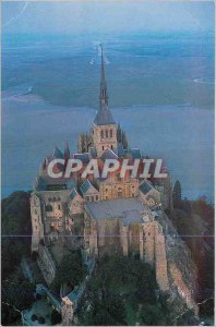 Modern Postcard Mont Saint Michel wonder of the West