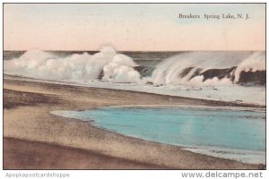 Breakers Spring Lake New Jersey Handcolored Albertype