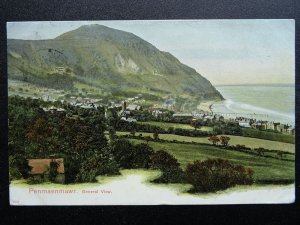 Cymru PENMAENMAWR General View c1905 Postcard by Pictorial Stationery