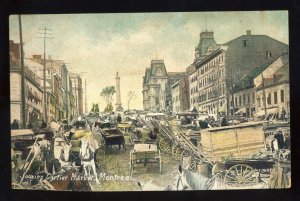 Montreal, Quebec, Canada  Postcard, Jacques Cartier Market