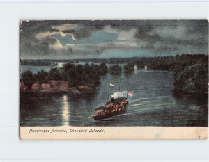 M-142662 Picturesque America Thousand Islands New York USA