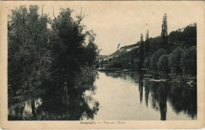 CPA ACQUIGNY Vue sur l'Eure (1148683)