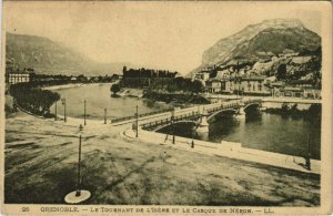 CPA GRENOBLE Le Tournant de l'Isere et le Casque de Néron (685728)