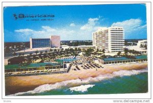 Americana, Hotel, Bal Harbour, Miami Beach, Florida, PU-1964