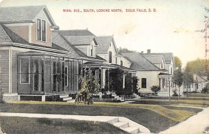 Minn Avenue, South Looking North  Sioux Falls SD 