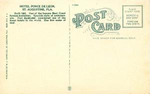 FL - St Augustine. Hotel Ponce de Leon