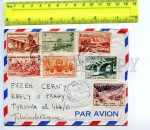 290699 FRENCH WEST AFRICA AFRIQUE OCCINDENTALE FRANCAISE Czechoslovakia 1957 y