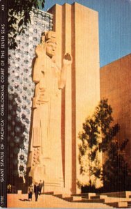 California San Francisco Golden Gate International Expo Statue Of Pacifica