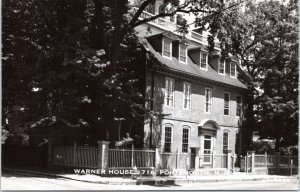 Postcard RPPC NH Portsmouth - Warner House