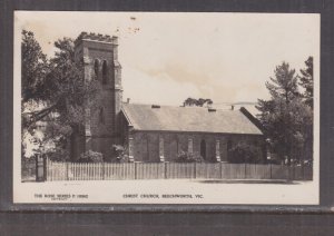 VICTORIA, BEECHWORTH, CHRIST CHURCH, 1944 real photo Rose Series ppc., unused.