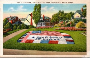 Postcard RI Providence - Roger Williams Statue and the Muse of History