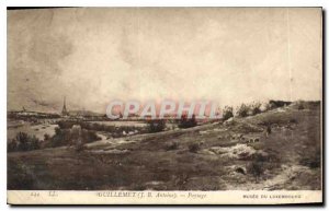 Postcard Old Guillemet Landscape Musee du Luxembourg