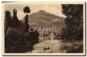 Old Postcard Espalion City watered by the Lot