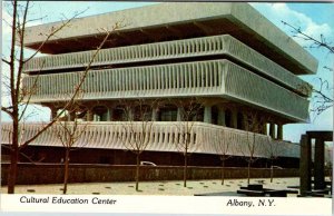 Postcard BUILDING SCENE Albany New York NY AK1958