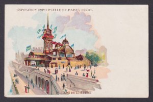 FRANCE, Postcard, Paris, The Exposition Universelle 1900, Swedish Pavilion