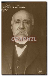 Old Postcard Army Clemenceau Pere Victory