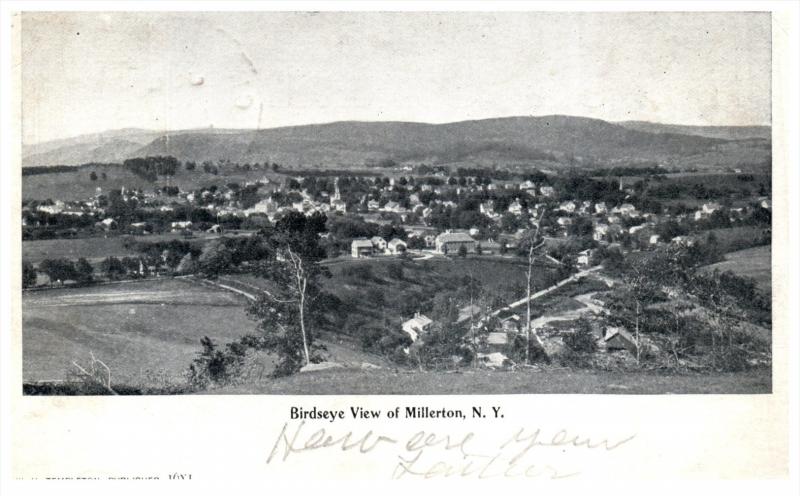 Aerial View of Millerton new York