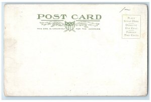 c1905's Rowing Boat Lake Clara Mineral Park Pueblo Colorado CO Vintage Postcard 