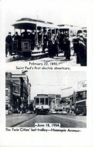 Saint Paul's first electirc street cars - Misc, Ohio