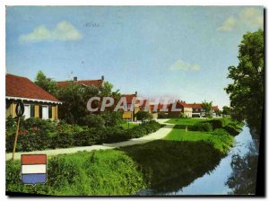 Modern Postcard Oud Beijerland Scheermansvliet