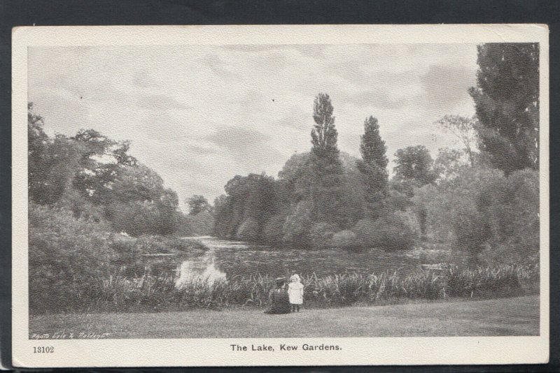 London Postcard - The Lake, Kew Gardens    RS14709