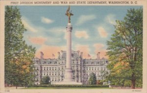 Washington DC First Division Monument & War and State Department