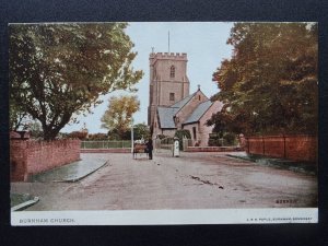 Somerset BURNHAM CHURCH c1910 Postcard by J.& B. Pople