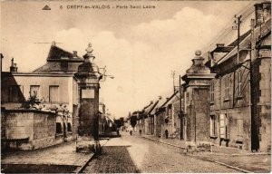 CPA Crepy en Valois- Porte Saint Ladre FRANCE (1020570)