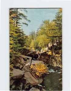 Postcard Lover's Leap at Lost River, White Mountains, New Hampshire