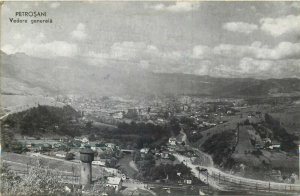 Romania Petrosani postcard