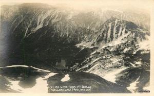 1920s Ice Lake Mt Baldy Wallowa Lake Park Oregon RPPC Real photo postcard 5488