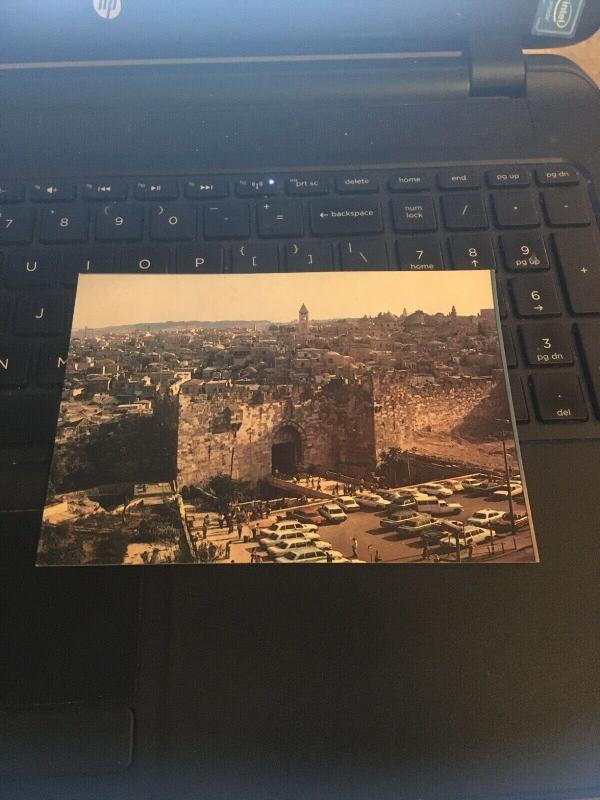 Vintage Postcard: Jerusalem, Damascus Gate