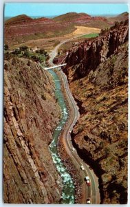 M-46810 Aerial View of Big Thompson Canyon West of Loveland Colorado