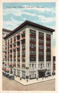 B31/ Muskogee Oklahoma Ok Postcard c1915 Flynn-Ames Building 1