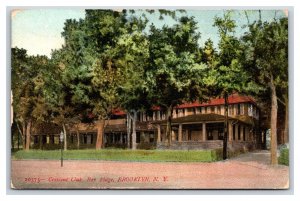 Crescent Club Bay Ridge Brooklyn New York CIty NY NYC DB Postcard W9