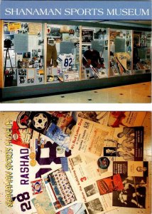 2~4X6 Postcards Tacoma WA Washington SHANAMAN SPORTS MUSEUM~Local Athletes/Teams