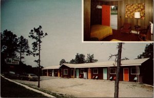 Pines Motel Branson MO Postcard PC461