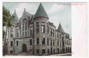 City Building Kokomo Indiana 1905c postcard