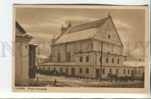 461077 Poland Belarus Slonim great synagogue Vintage postcard