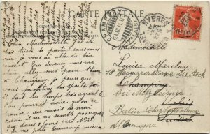 CPA PARDIGON Grande Allee de l'Hotel de Pardigon (1110557)