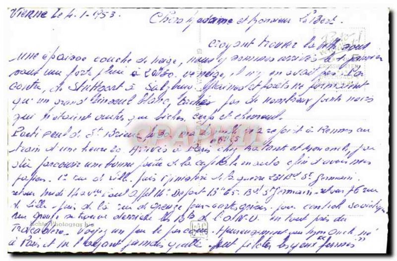 Modern Postcard Wien Rathaus