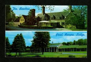 NY The Beeches Paul Revere Lodge Hotel ROME NEW YORK PC