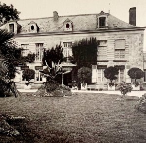 Chateau D'Ornay Cellettes France Antique 1910s Postcard Landscape PCBG12A