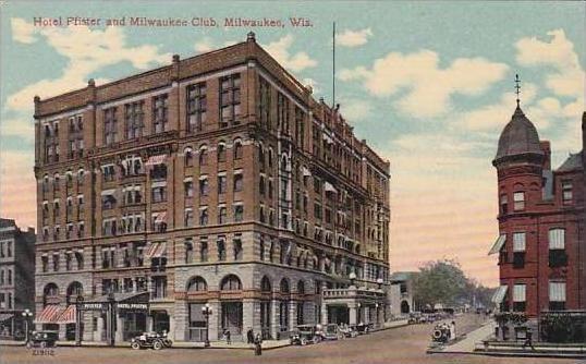 Wisconsin Milwaukee Hotel Pfister And Milwaukee Club