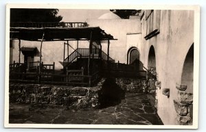 1940s HOLY LAND FOUNDATION NIJMEGEN CORNER MARKER SQUARE RPPC POSTCARD P1617