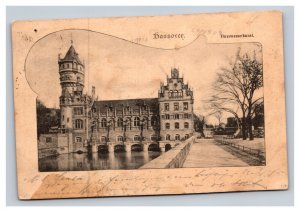 Vintage 1900s Postcard Flusswasserkunst Water Supply Hannover Deutschland