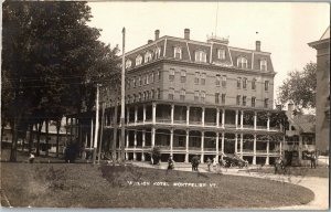 RRPC Pavilion Hotel, Montpelier VT c1910 Vintage Postcard S38