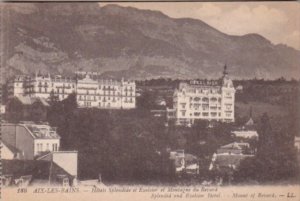 France Aix les Bains Hotels Splendide et Exelsior et Montagne du Revard