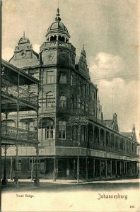 Trust  Building Johannesburg South Africa UNP DB Postcard Unused